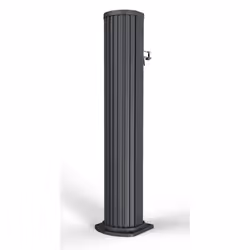 Fontana Lavapiedi da Giardino con Rubinetto Temporizzato Arkema Jolly Grigio Antracite