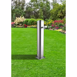 Fontana Lavapiedi da Giardino con Rubinetto Temporizzato Arkema Jolly Grigio Antracite - Vista aggiuntiva 4