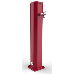 Fontana Lavapiedi da Giardino con Rubinetto Temporizzato Arkema Jolly Cherry