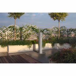 Fontana Lavapiedi da Giardino con Rubinetto Temporizzato Arkema Jolly Cherry