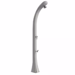 Doccia Solare In Polietilene Happy One Con Lavapiedi Colore Bianco Cv-F120/9003