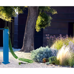 Fontana da Esterno con Tubo Dell'Acqua a Scomparsa Arkema Garden Surprise Grigio Antracite - Vista aggiuntiva 4