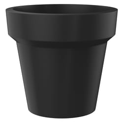 Vaso Ø115x105 cm in Resina Arkema POT M Antracite