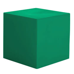 Pouf da Giardino 50x50 cm in Resina Arkema Iris Pouf Verde Scuro