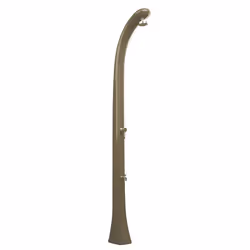 Doccia Solare da Esterno Giardino 20L Miscelatore e Lavapiedi Arkema Happy One Dove Gray