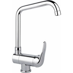 Rubinetto Cucina Miscelatore Monocomando Apell APG1111CR Sottofinestra Cromato