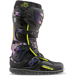 Gaerne SG-22 Stivali da motocross, nero-porpora, dimensione 44 45 per uomo