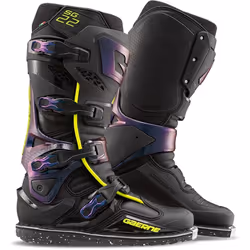 Gaerne SG-22 Stivali da motocross, nero-porpora, dimensione 44 45 per uomo