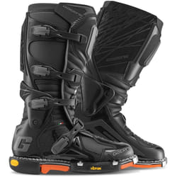 Gaerne Fastback Supermoto Stivali da moto, nero-arancione, dimensione 42 per uomo