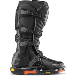 Gaerne Fastback Supermoto Stivali da moto, nero-arancione, dimensione 45 per uomo