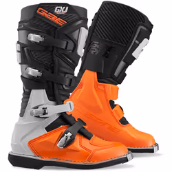 Gaerne GX-J Bambini Motocross Stivali, nero-arancione, dimensione 33