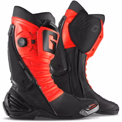 Gaerne GP1 LS Stivali da moto, nero-rosso, dimensione 42