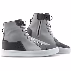 Gaerne Letur Scarpe da moto, grigio-bianco, dimensione 44 45 per uomo