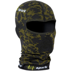 Spark Mono Camo Balaclava, verde-marrone per uomo