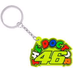 VR46 Classic 46 The Doctor Portachiavi, giallo per uomo