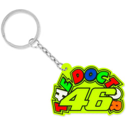 VR46 Classic 46 The Doctor Portachiavi, giallo per uomo