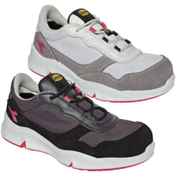 Utility Scarpa Antinfortunistica Bassa Femminile Athena Text Low S1PL fo sr esd Nero - 37 - Diadora