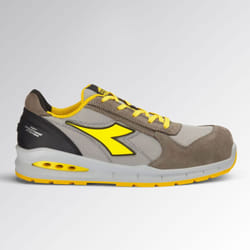 Scarpe basse Diadora run net ab low S1PS fo sr T.43 grigio alluminio