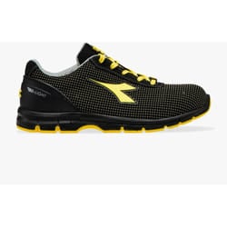 Scarpa di sicurezza Diadora run atom low S3 src esd T.42 nero giallo
