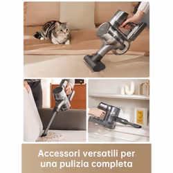 Dreame VMR20611 scopa elettrica Aspirapolvere a bastone 2 in 1 Batteria Secco HEPA Senza sacchetto 0,6 L 570 W Grigio 29 Ah - Vista aggiuntiva 7