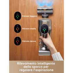 Dreame VMR20611 scopa elettrica Aspirapolvere a bastone 2 in 1 Batteria Secco HEPA Senza sacchetto 0,6 L 570 W Grigio 29 Ah - Vista aggiuntiva 8
