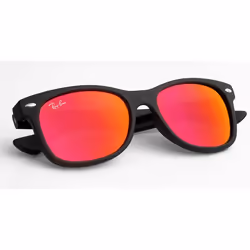 Ray-Ban New Wayfarer Junior occhiali da sole Viaggiatore Quadrato - Vista aggiuntiva 5
