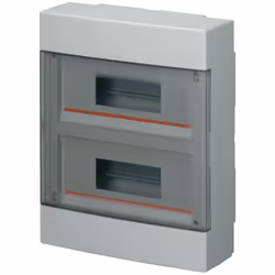 - Porta reversibile in policarbonato fumé. - Predisposto per alloggiamento morsettiere. - Predisposto per piombatura coperchi ...