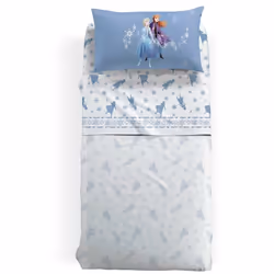 Bellissimo Completo Lenzuola per Letto Singolo di Frozen!Composto da 3 pezzi: Lenzuolo superiore 160x280 lenzuolo inferiore 9 ...