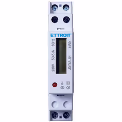 Contatore Monofase con corrente massima 45A. E' un misuratore monofase digitale. Questo contatore è ideale per la misurazione ...