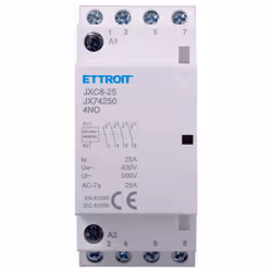 Un contattore è un dispositivo di commutazione controllato elettricamente, progettato per aprire e chiudere ripetutamente un ...