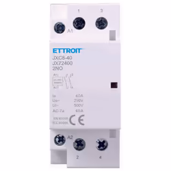 Un contattore è un dispositivo di commutazione controllato elettricamente, progettato per aprire e chiudere ripetutamente un ...