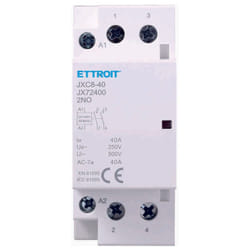 Ettroit - contattore modulare su barra din 2P 25A 400V 2 contatti aperti no tipo 20
