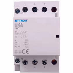 Un contattore è un dispositivo di commutazione controllato elettricamente, progettato per aprire e chiudere ripetutamente un  ...