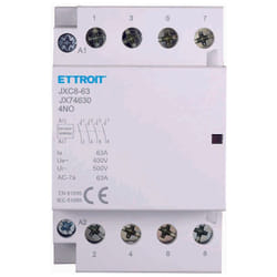Ettroit - contattore modulare su barra din 4P 63A 400V 4 contatti aperti no tipo 40