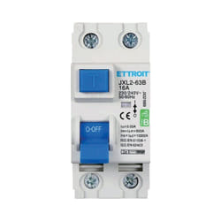 Ettroit - Magnetotermico Differenziale Puro 2P 16A 30mA curva b 6KA ac/dc 220V