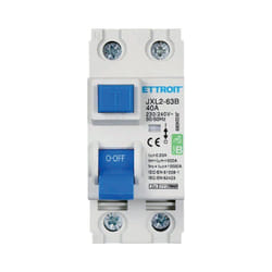 Ettroit - Magnetotermico Differenziale Puro 2P 40A 30mA curva b 6KA ac/dc 220V