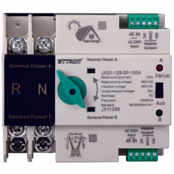 L'interruttore di trasferimento automatico fotovoltaico ETTROIT JX11299 è progettato per gestire due fonti di alimentazione, ...