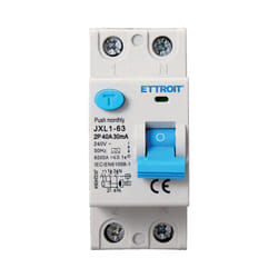 Interruttore Differenziale Puro Tipo A 1P+N 2M 6000A 30mA 40A AC 230V