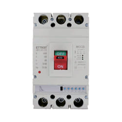 Ettroit - Interruttori Scatolati Magnetotermici Regolabile 3P 25kA Regolabile 160A-400A 400A ac 400V