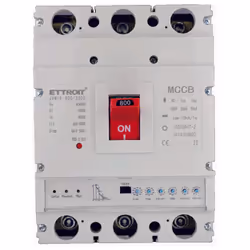 L'interruttore automatico Ettroit MCCB a 3 poli con raggio regolabile da 400A a 800A è progettato per proteggere impianti ele ...