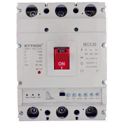 Ettroit - Interruttore industriale automatico, regolabile 400/800A, 3P, 50KA