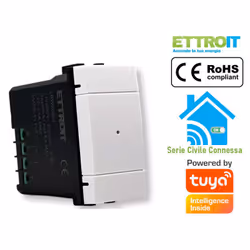 MODULO PULSANTE DEVIATORE CONNESSO WIFI APP TUYA 1P 240V COMPATIBILE LIVING Modulo Pulsante/Deviatore connesso . Permette di ...