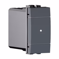 L Interruttore / Dimmer Smart Wi-Fi ETTROIT LGWF1301 di colore grigio la soluzione perfetta per rendere intelligente il contr ...