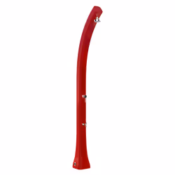 Doccia Solare da Giardino 28L Miscelatore e Lavapiedi Arkema Happy Five Ruby