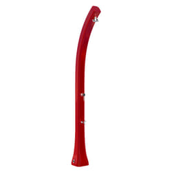 Doccia Solare da Giardino 28L Miscelatore e Lavapiedi Arkema Happy Five Ruby