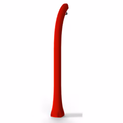 Doccia Solare da Giardino 28L Miscelatore e Lavapiedi Arkema Happy Five Ruby