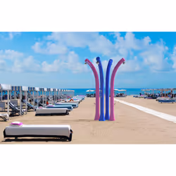 Doccia Solare da Giardino 28L Miscelatore Temporizzato e Lavapiedi Arkema Happy Beach Dove Gray