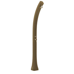 Doccia Solare da Giardino 28L Miscelatore Temporizzato Arkema Happy Beach Dove Grey