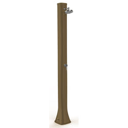 Doccia Solare da Giardino 40L Miscelatore Arkema Big Happy Five Dove Grey