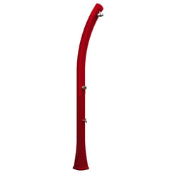 Doccia Solare da Esterno Giardino 23L Miscelatore e Lavapiedi Arkema Happy Ruby